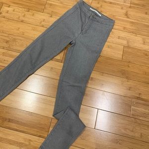 Zara Grey high waisted jeans